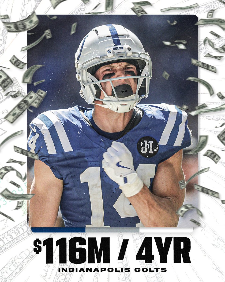ALEC PIERCE GOT PAID‼️💰

He is now the highest paid free agent WR in NFL history 🔥

(via <a href="/PatMcAfeeShow/">Pat McAfee</a>)