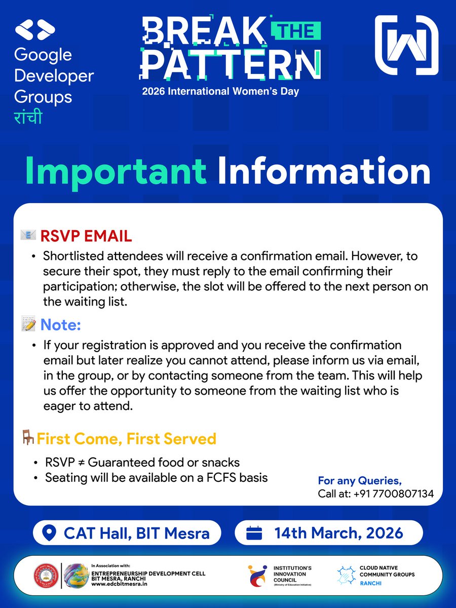 Google Developer Group- Ranchi tweet media