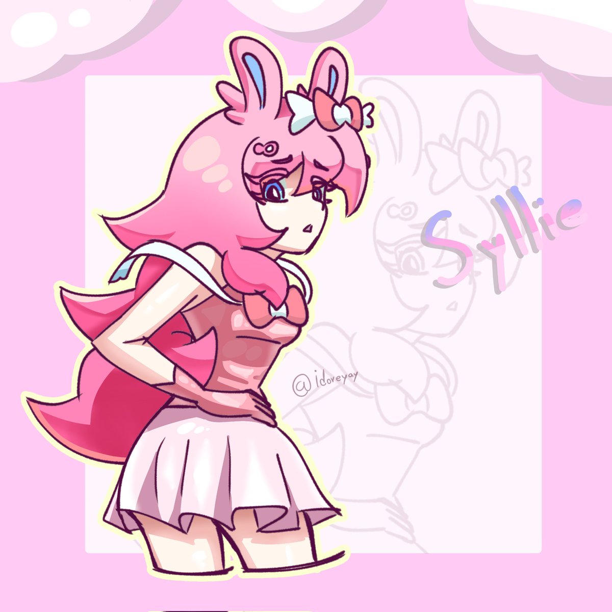 Idoreyay's tweet photo. Sylveon x Oc 🗣️
#art #sylveon https://t.co/p2pDsWDPXb