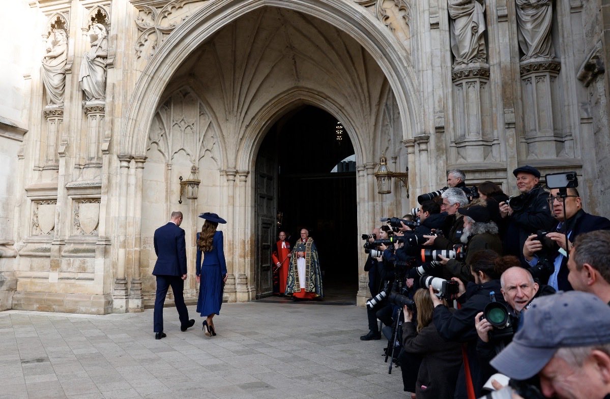 Today marked the Commonwealth Day, the annual observance that brings the senior Royals together with the 56-nation Commonwealth.
   All the senior royals were in attendance at the exception of the Duke and Duchess of Edinburgh. And although this year, for the first time in 37