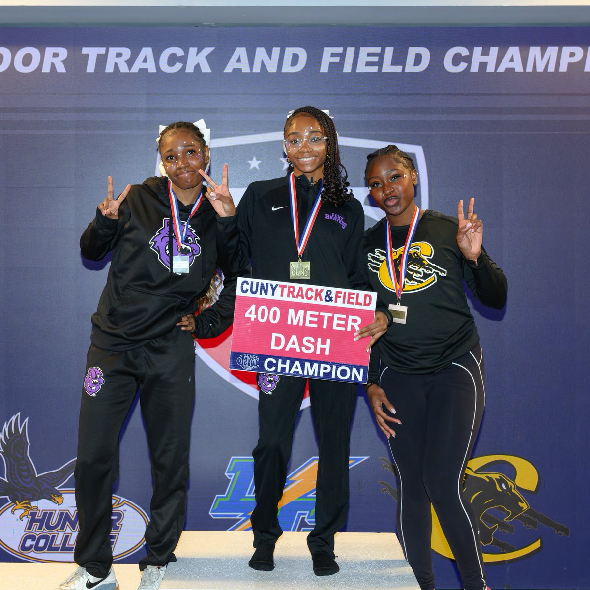 CCNYSports's tweet photo. 🏃♀️💨Rookie of the Year!
Congratulations to CCNY's Jennifer Hepburn, who has been named the 2026 @CUNYAC Women’s Indoor Track & Field Rookie of the Year!
#GoBeavers🟣⚫️ | #PrideoftheCity https://t.co/kRcuUY76IK