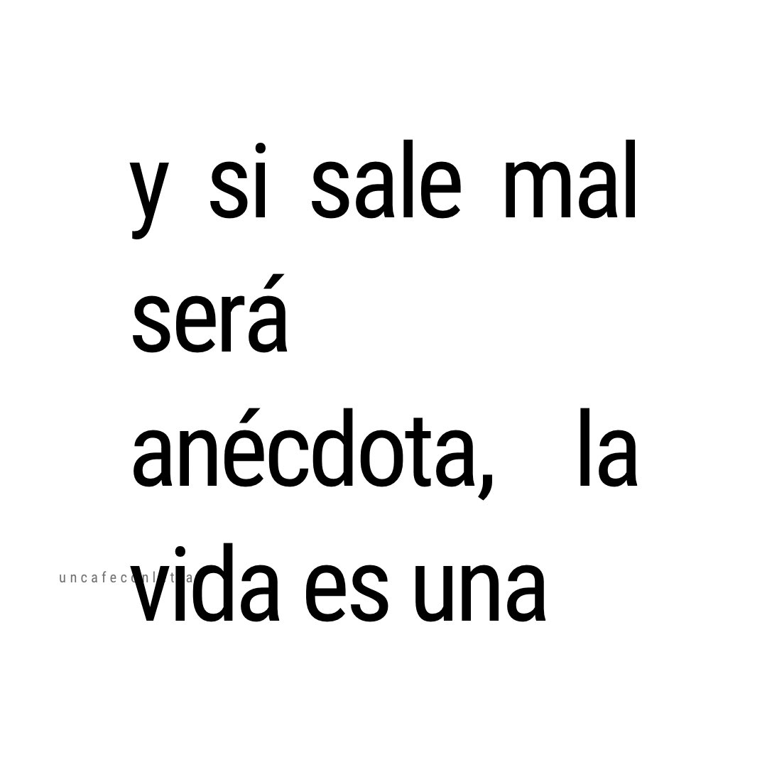Un café con letras tweet media