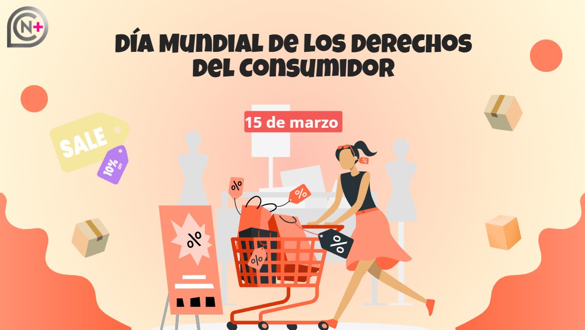 NoticiaCongreso's tweet image. 🗓️15 de marzo 
La idea de celebrar el Día Mundial de los Derechos del #Consumidor🛒🛍️es que las personas asuman un rol protagonista para defender sus derechos y poder exigir productos de calidad, que no dañen su salud, ni mucho menos al medioambiente.