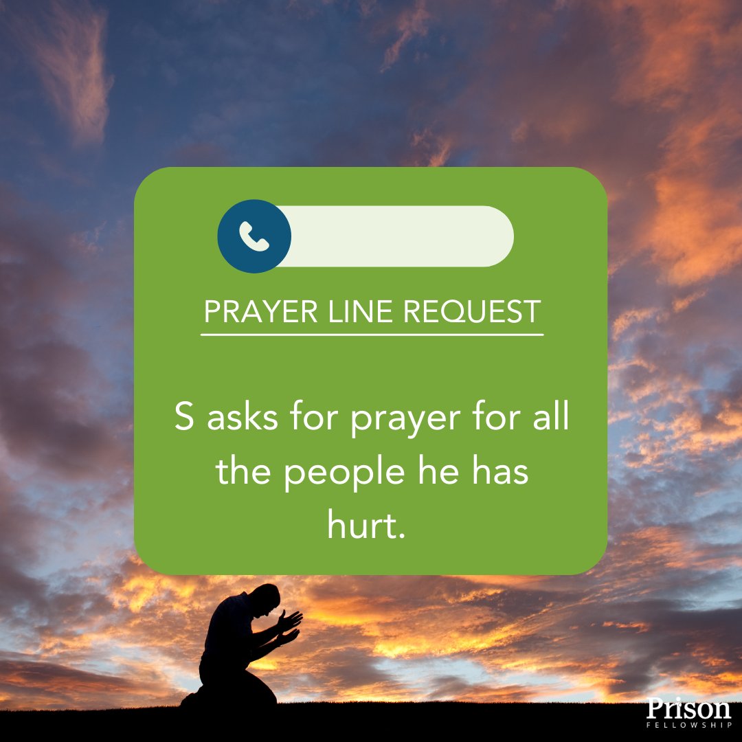 PFenglandwales's tweet photo. Will you join us in praying for all those affected by crime?  💔May God bring them healing, restoration and hope!

And for people in prison like S, who recognise the hurt they have caused, we pray that God will guide them toward repentance, renewal and a brighter future 🙏 https://t.co/LGdfHhkg39