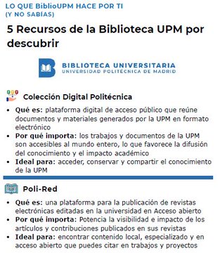 Biblioteca ETSIT-UPM tweet media