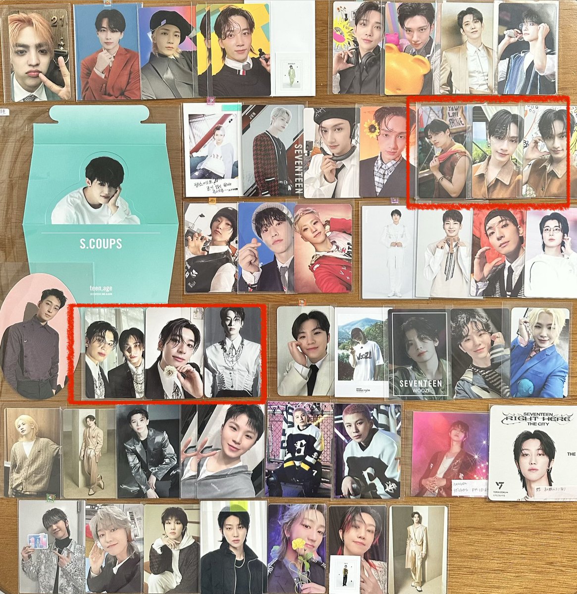 seventeen セブチ 過去 トレカ 交換 封入 特典 会場限定 グッズ dxs