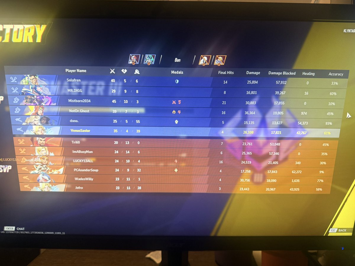 VenusTheSavior's tweet photo. At this point invis is just the battle mercy I never got to be in Overwatch. P.s. yes I know I need more finals to actually say I did dps https://t.co/vyYD8zgGpK