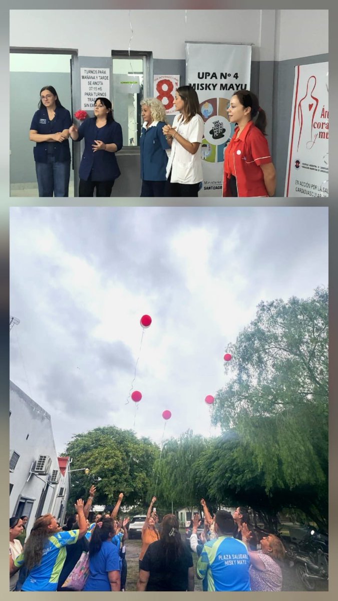 CorazonyMujer's tweet photo. Hermosas imágenes de las actividades de Santiago del Estero en el marco del día internacional de la mujer 👩🏻‍🤝‍👩🏽

La salud cardiovascular de la mujer es importante.

Conoce tus números 🫀🙌🏼 https://t.co/37jspR1fVG