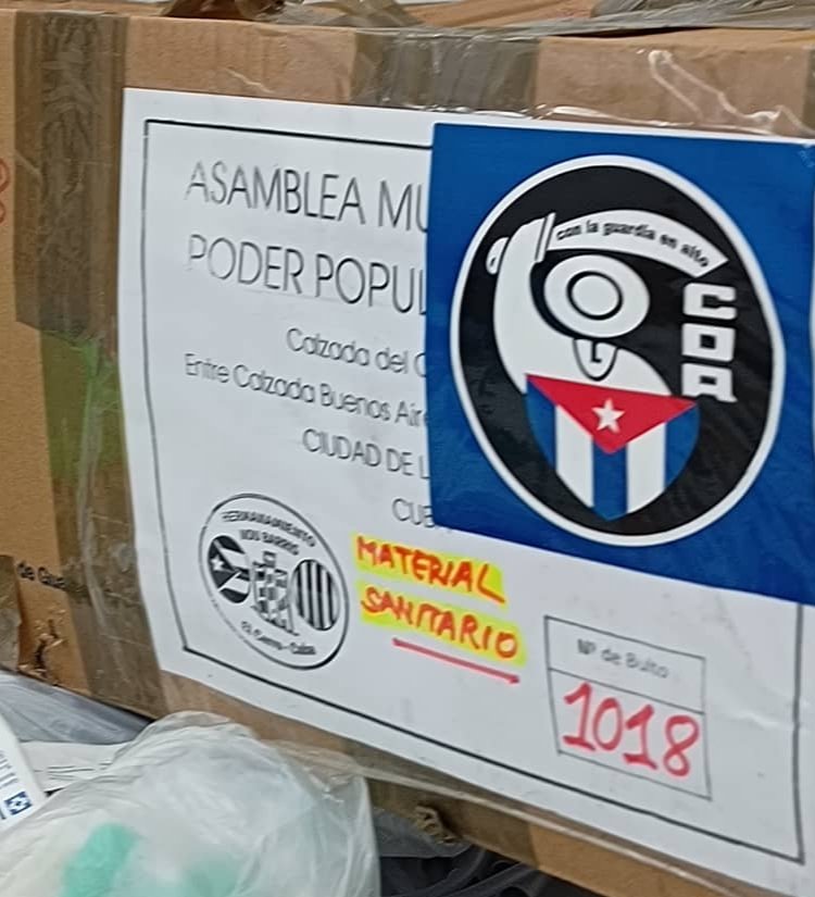 GHNordelo5's tweet photo. Una vez más llegan los #CDRCuba y el proyecto "A Cuba hay que quererla" al Instituto de Oncología y Radiología, para entregar una donación de medicamentos e insumos médicos, esta vez procedente de nuestros hermanos de Nou Barris, Barcelona. ¡Gracias!
#Cuba #CubaNoSeRinde https://t.co/jZMZnuglJS