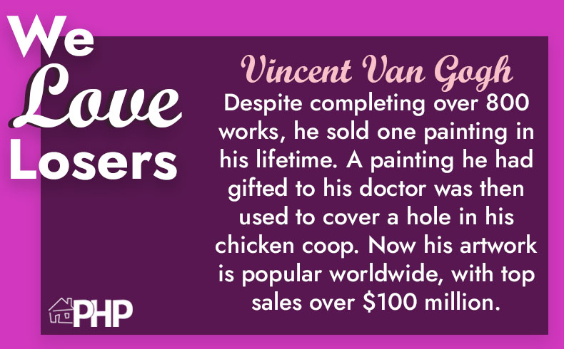 PHP_NY's tweet photo. Happy Monday! Here at PHP, we love losers. Let Vincent Van Gogh motivate you this #MondayMotivation!🎨
#PHPNY #AppellateServices #AppellatePrinting #Appeals #NYCourts #Motivation https://t.co/RTUKPuJ19d