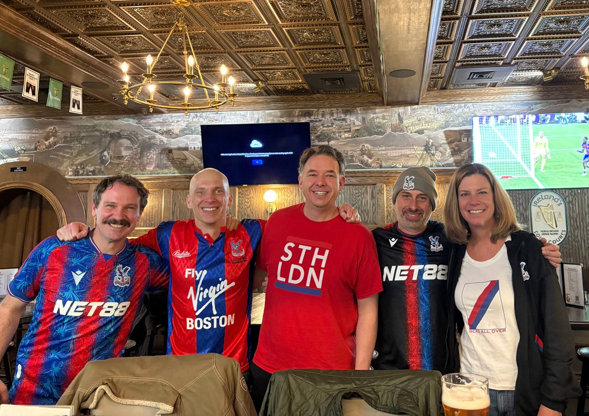 CrystalPalaceDC's tweet photo. "4Cs welcomed us today for our Conference league match - great way to spend a Thursday afternoon!" - Kris ❤️🦅💙
.
.
@irelands4courts #UECL #Thursdaysareforwinning #delayedpost #MYPLMORNING #dontwatchpalacealone #Roundof16bound #STHLDN #soccerjoy @holmesdaleUSA @matthewjsampson https://t.co/FuU0h14wBR