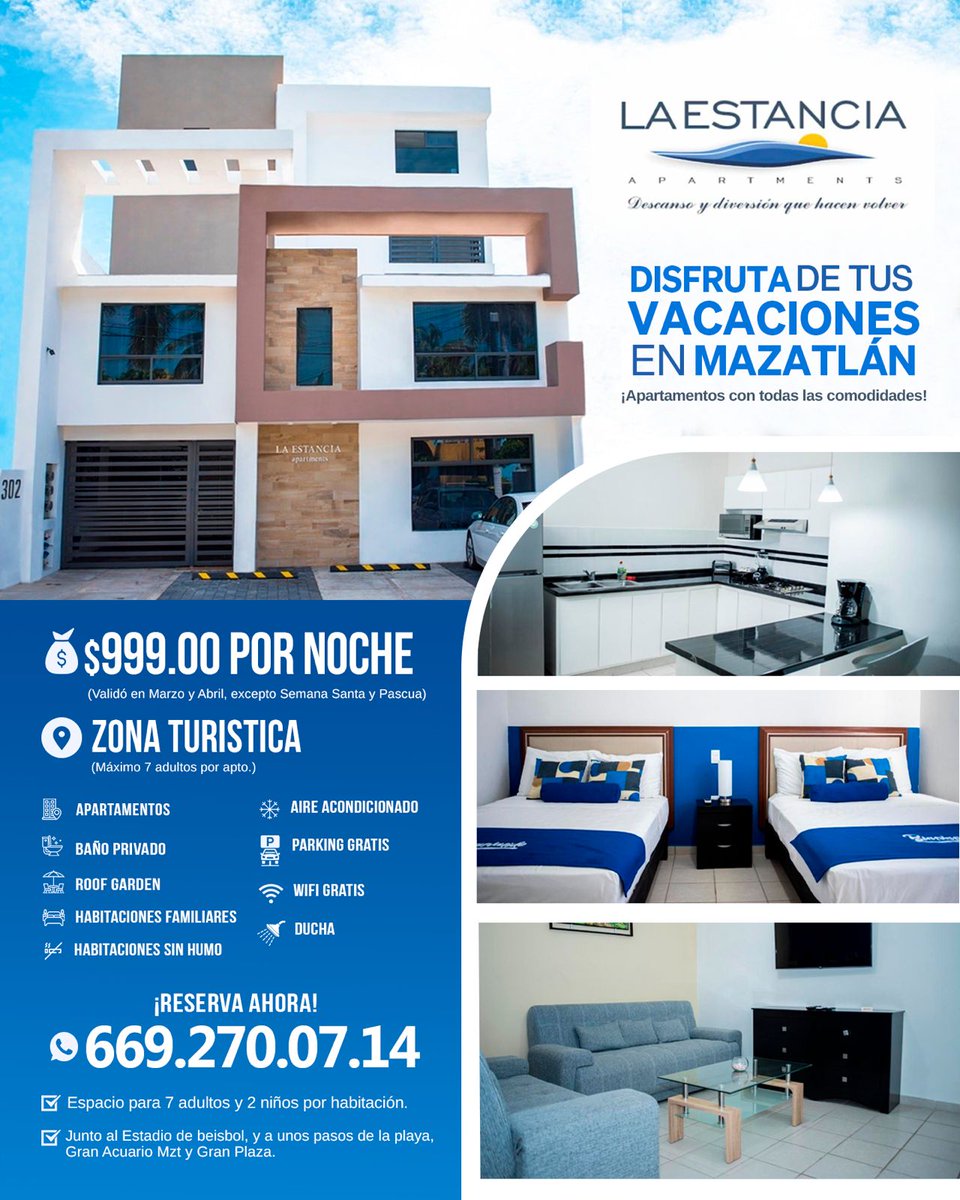 velarde_t's tweet photo. 999.00 por noche para un máximo de 7 personas 1,500.00 en semana santa, pascua y navidad, 1,250.00 en Verano (Jun, Jul y Ago) https://t.co/54P5l9ZVQK