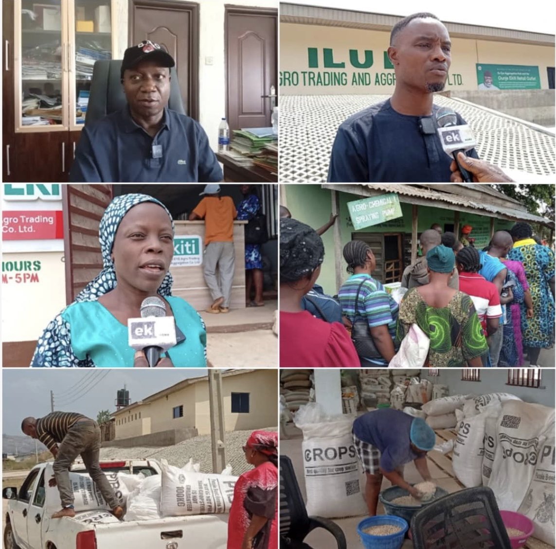 MinofinfoEKSG's tweet photo. Residents Commend Oyebanji’s Ounje Ekiti Food Initiative 

Residents of Ekiti State have commended the State Government for its efforts at alleviating poverty and improving food accessibility through the sale of food items at reduced rates under the llu Eye Food Programme tagged Ounje Ekiti.

Read More: https://t.co/vcyaPp0HKA