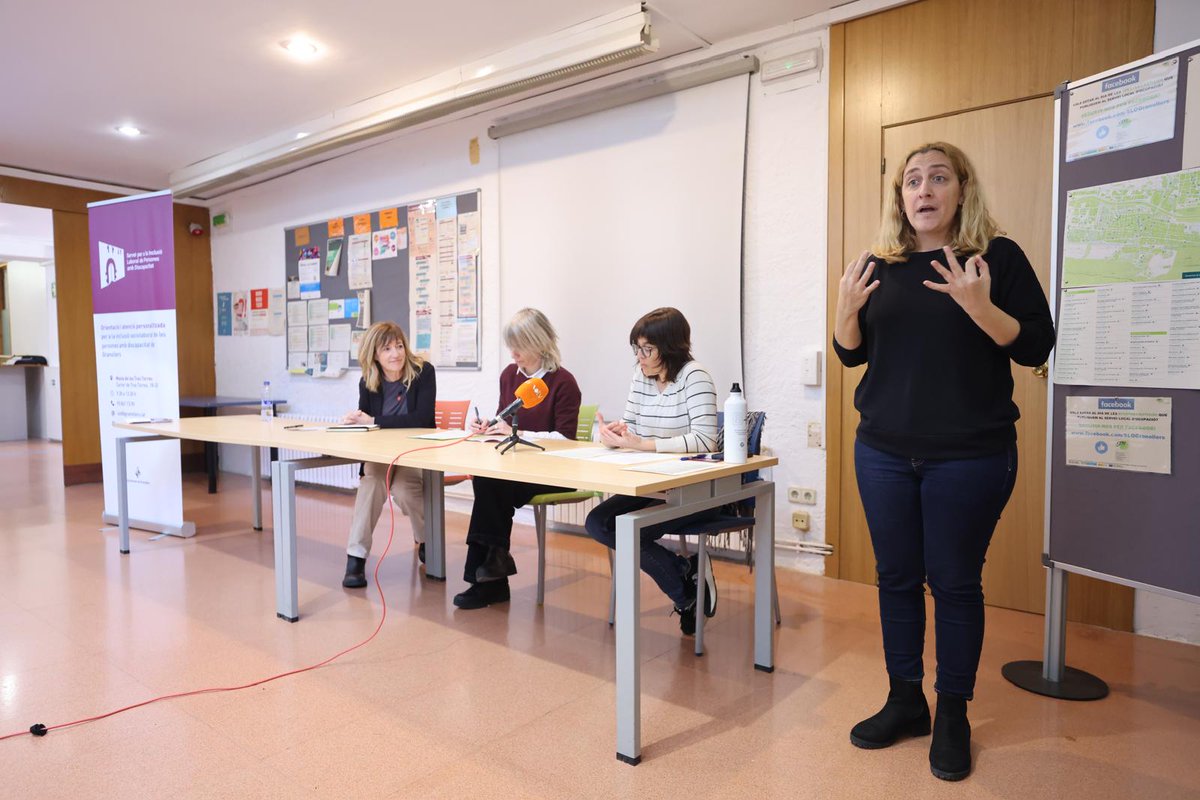 granollers's tweet photo. Nou Servei per a la Inclusió Laboral de Persones amb Discapacitat de Granollers, pioner a la comarca
Es troba a la Masia de Tres Torres i és una nova oficina d’orientació, acompanyament i atenció personalitzada, adreçat a les persones amb discapacitat.
ℹ️https://t.co/qLu8gbhIJi https://t.co/MvsLl86mOX