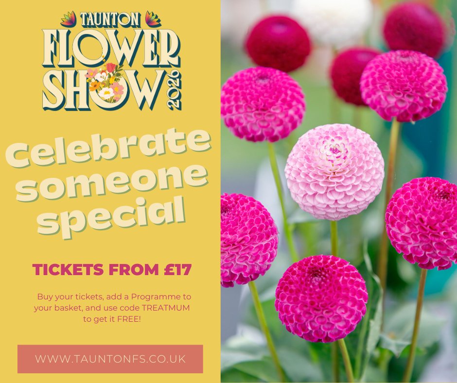 Taunton Flower Show tweet media