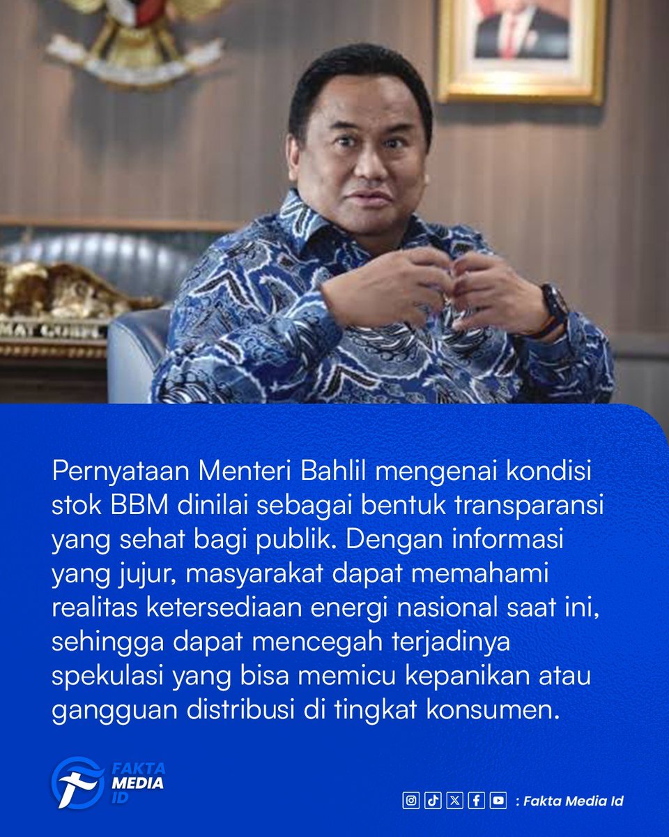 antimuna45's tweet photo. Stok BBM Indonesia 
#gemaramadanwithmoqeel https://t.co/OAghtcrB9I