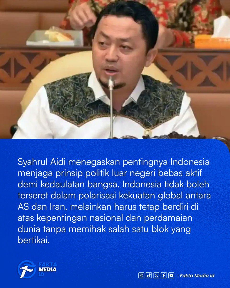 antimuna45's tweet photo. Indonesian harus non blok 
#gemaramadanwithmoqeel https://t.co/6K96QEXEwX