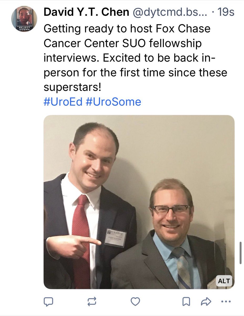 dytcmd's tweet photo. It’s interview season!
Welcoming @FCUroOnc @SUO_YUO fellowship applicants to HP.
Flashback to the last time we were able to meet in-person, and I’m getting the minivan back into use today!(IYKYK)
#UroEd #UroSome https://t.co/3UXFXAb1sA