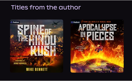 MikeBennet91074's tweet photo. You know that scene where Yoda says, 'There is another'?
In the #MongolMoon world, there is the sequel to #SOTHK...it's called #SoldierGrownWeary...and it culminates in glorious violence against our enemies China/Russia/Iran/Turkey/NoKo...
It ain't over quite yet. (O, yeah...I'm also in #AIP1...)