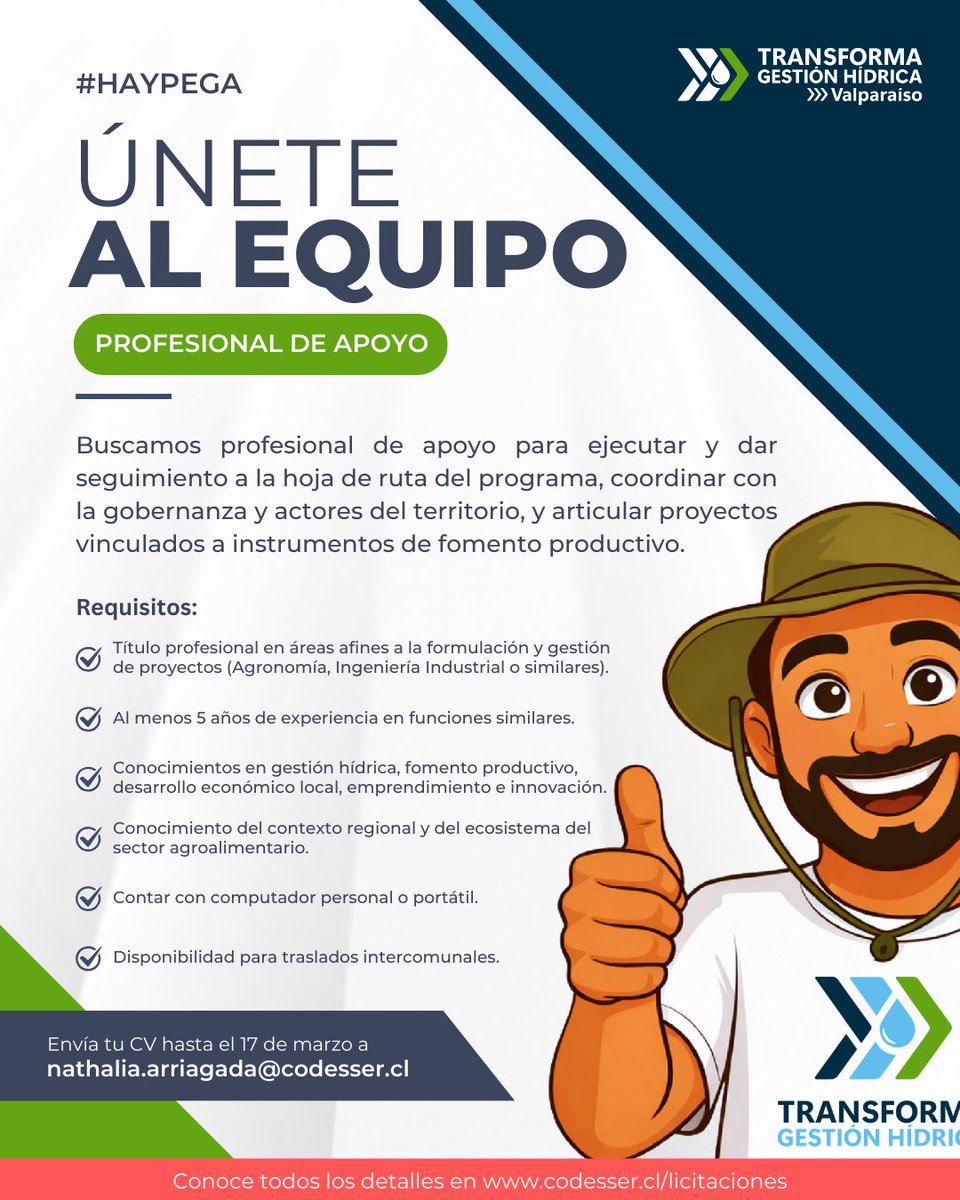 Transforma Gestión Hídrica Valparaíso tweet media