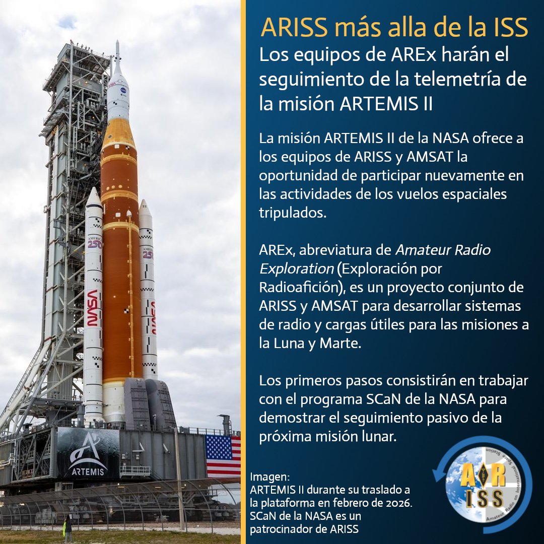 ARISS en español tweet media