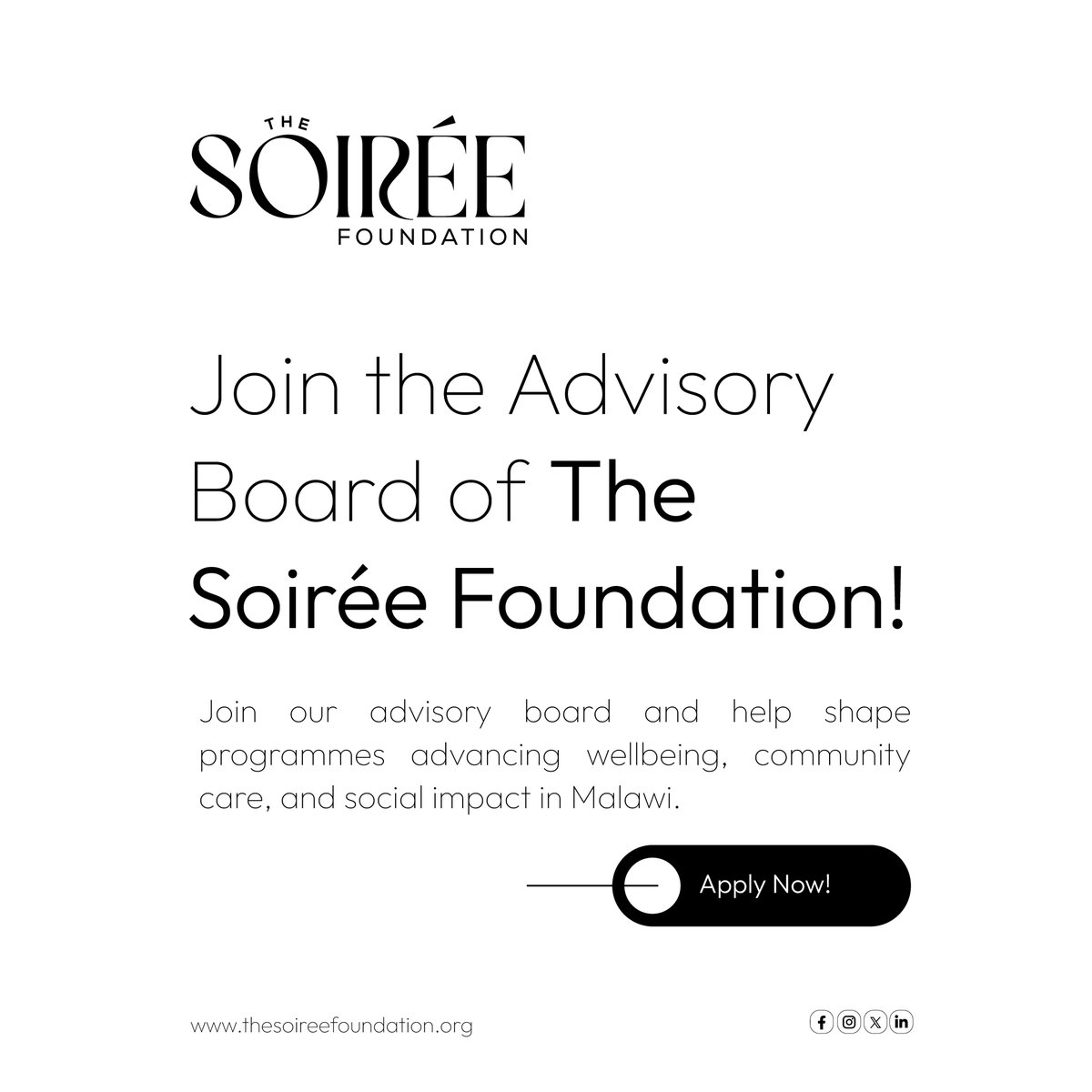 The Soirée Foundation tweet media
