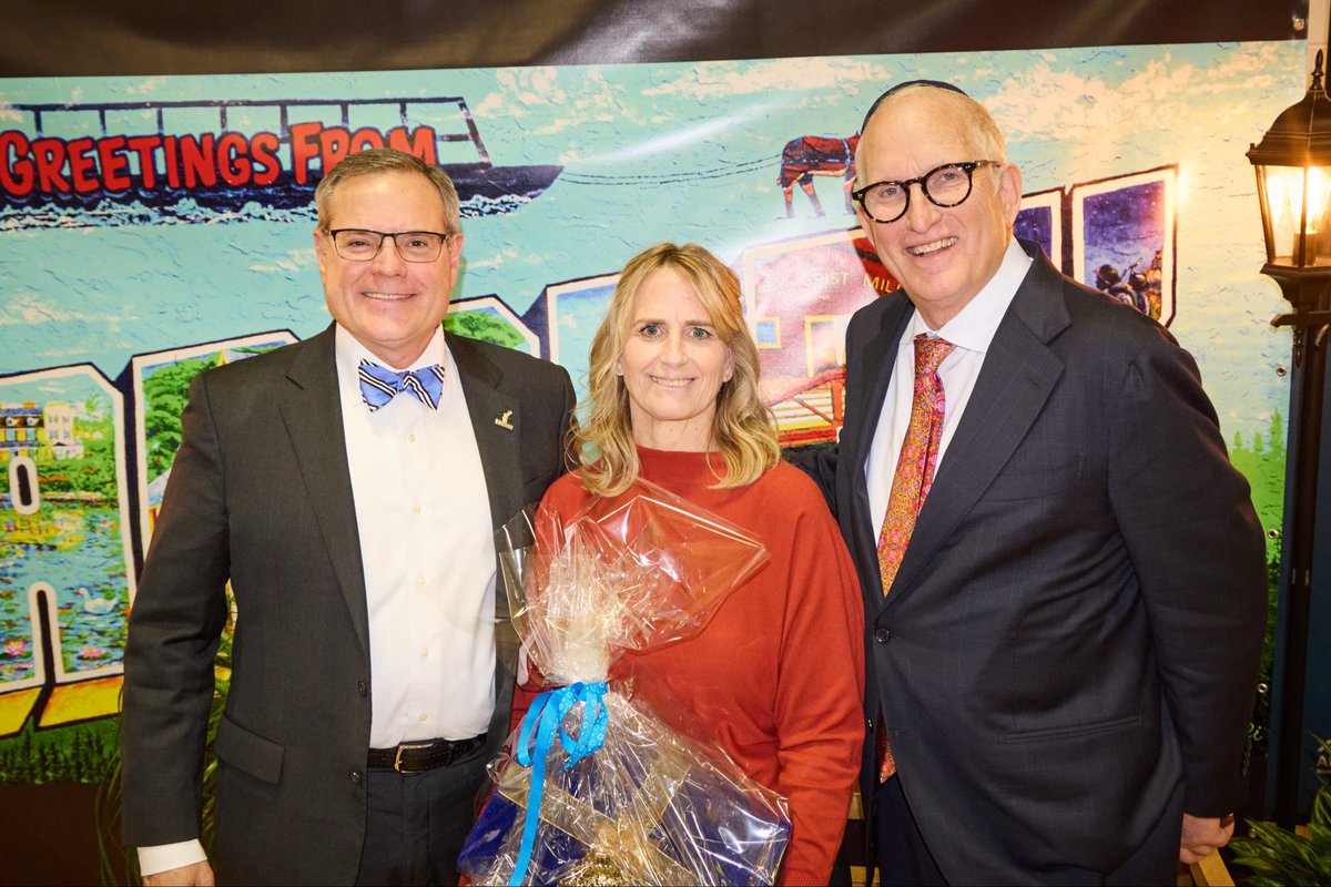 blocsfund's tweet photo. Please join us in congratulating our own Kathleen Harvey, Director of Financial Optimization! Kathleen was honored over the weekend at the Abrams Hebrew Academy’s Better Together Luncheon by Rabbi Ira Budow, Director of the Jewish Day School in Yardley, Pa. https://t.co/IZpz3oHBMk