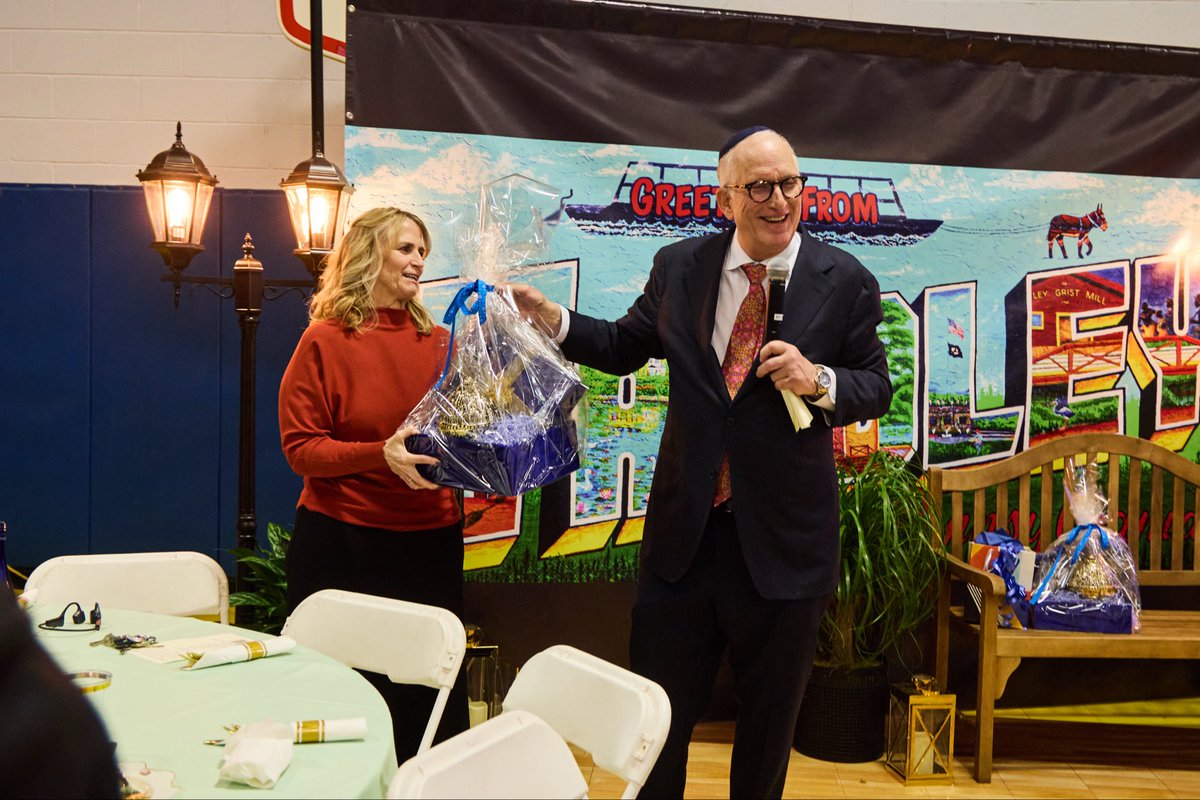 blocsfund's tweet photo. Please join us in congratulating our own Kathleen Harvey, Director of Financial Optimization! Kathleen was honored over the weekend at the Abrams Hebrew Academy’s Better Together Luncheon by Rabbi Ira Budow, Director of the Jewish Day School in Yardley, Pa. https://t.co/IZpz3oHBMk