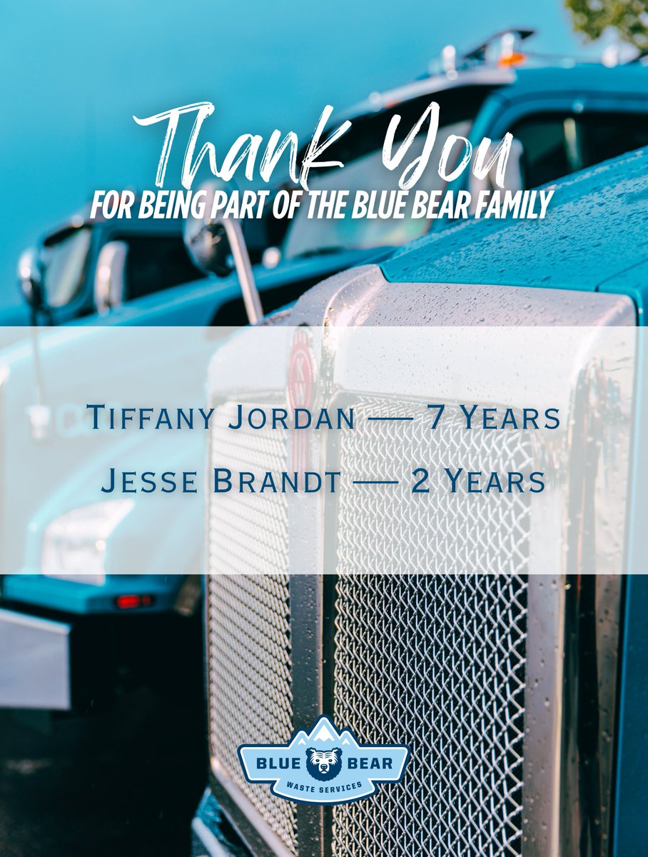 Happy workiversary to this month’s celebrated team members! 🎉We appreciate your commitment and everything you do to make Blue Bear better.