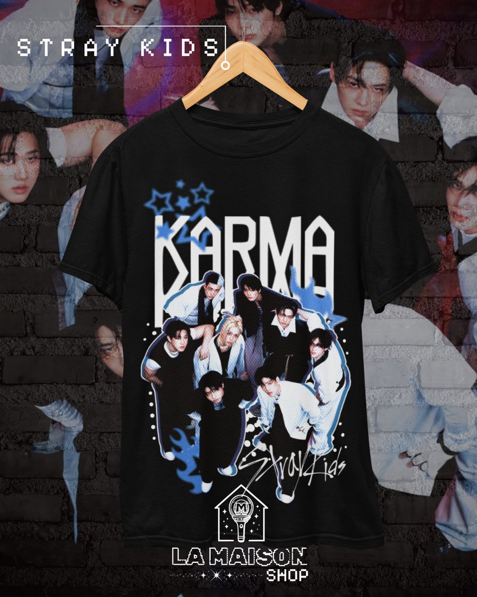 llamaisonshop's tweet photo. Nossa nova coleção já começou quebrando tuudoooo 🖤

E que tal continuar com Stray Kids? KARMA e DO IT podem entrar!!!!!

As camisetas já estão disponíveis no site, com valores a partir de R$79,90, e enviamos para todo o Brasil.

https://t.co/A2cl8wJDjv https://t.co/6MPgd9vYHl
