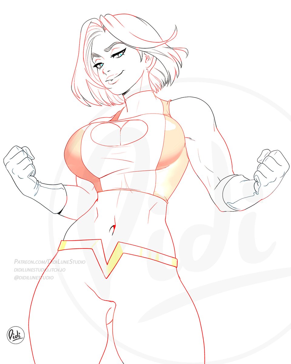 DidiLuneStudio's tweet photo. New Fanart: Power Girl ✨
Hey everyone! Sharing my latest Power Girl illustration. https://t.co/yMg56mn2St