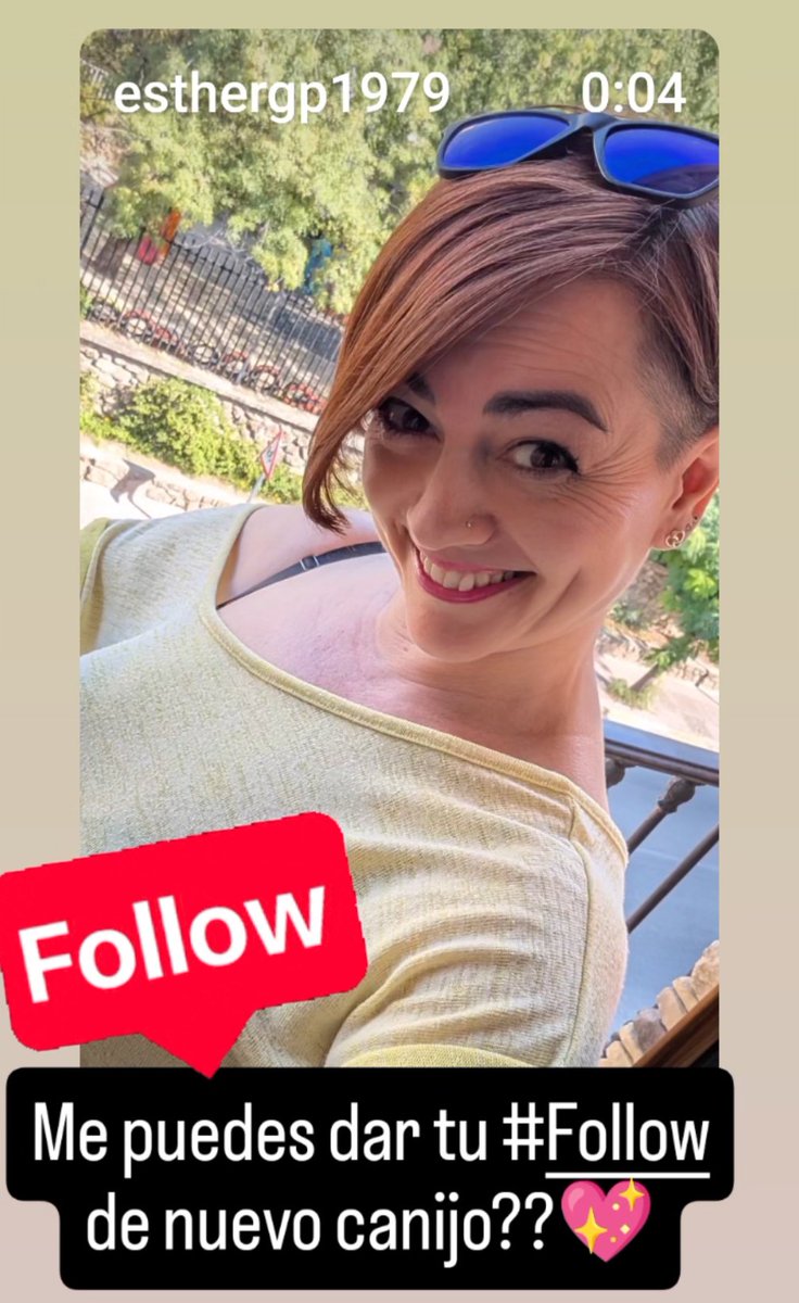 Canijo.. tuve un problema con IG....me puedes volver a regalar tu #Follow ??
<a href="/AlejandroSanz/">Alejandro Sanz</a> 🙏🏼💖...es <a href="/Esthergp1979/">Esther Gutiérrez</a>💌💌💌