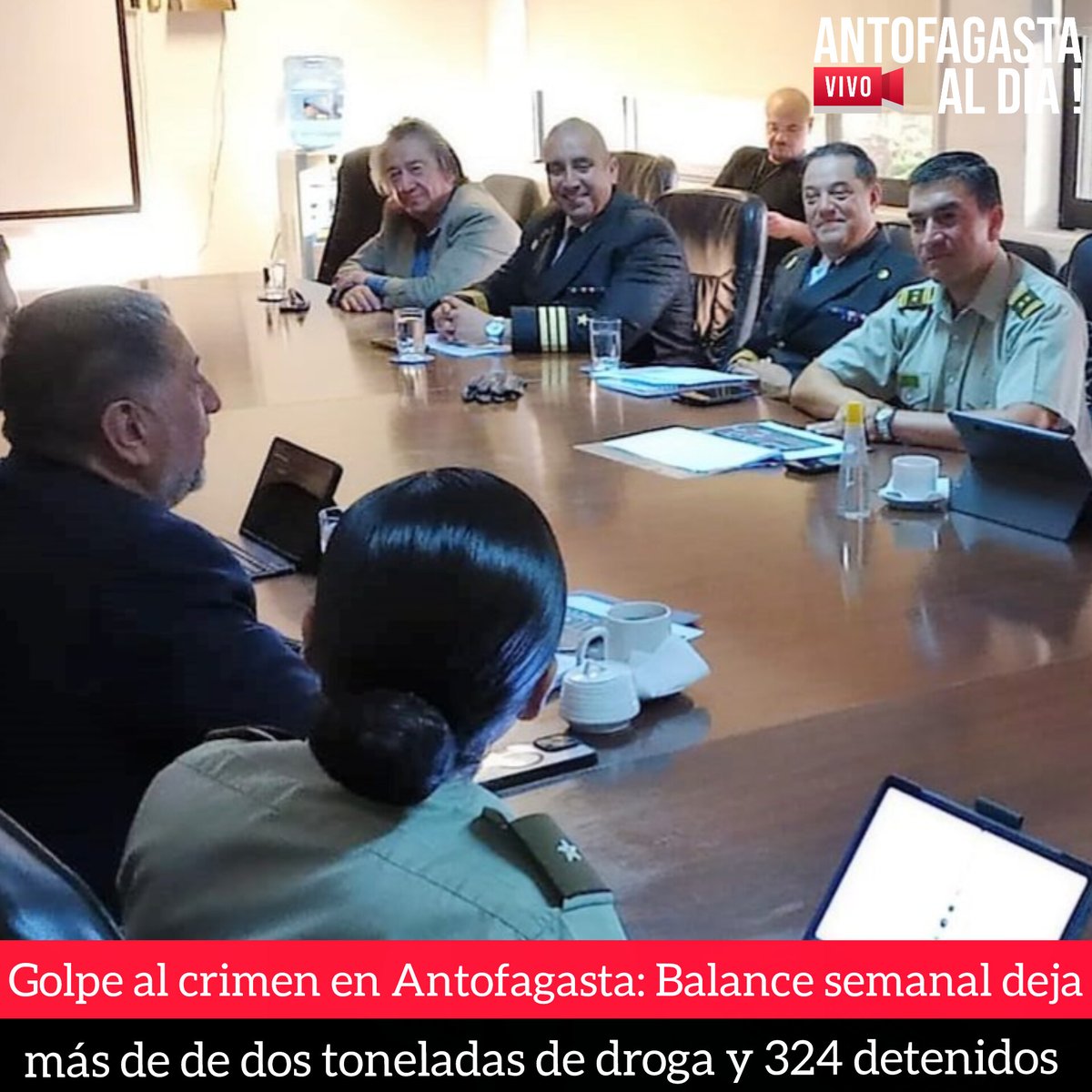 🔴En una nueva sesión del Comité Policial, autoridades regionales entregaron las cifras de los operativos realizados los últimos siete días.⚫

#Antofagasta

Más detalles en:
antofagastaaldia.cl/golpe-al-crime…