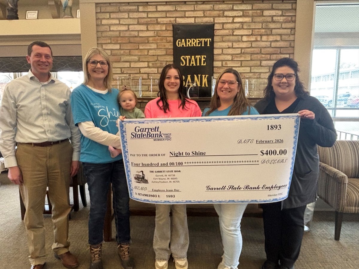 Garrett State Bank tweet media