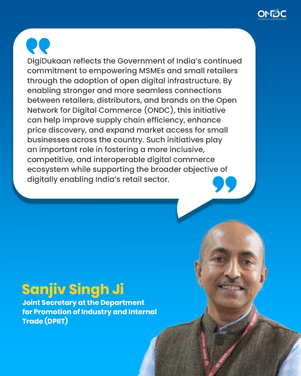 ONDC India tweet media