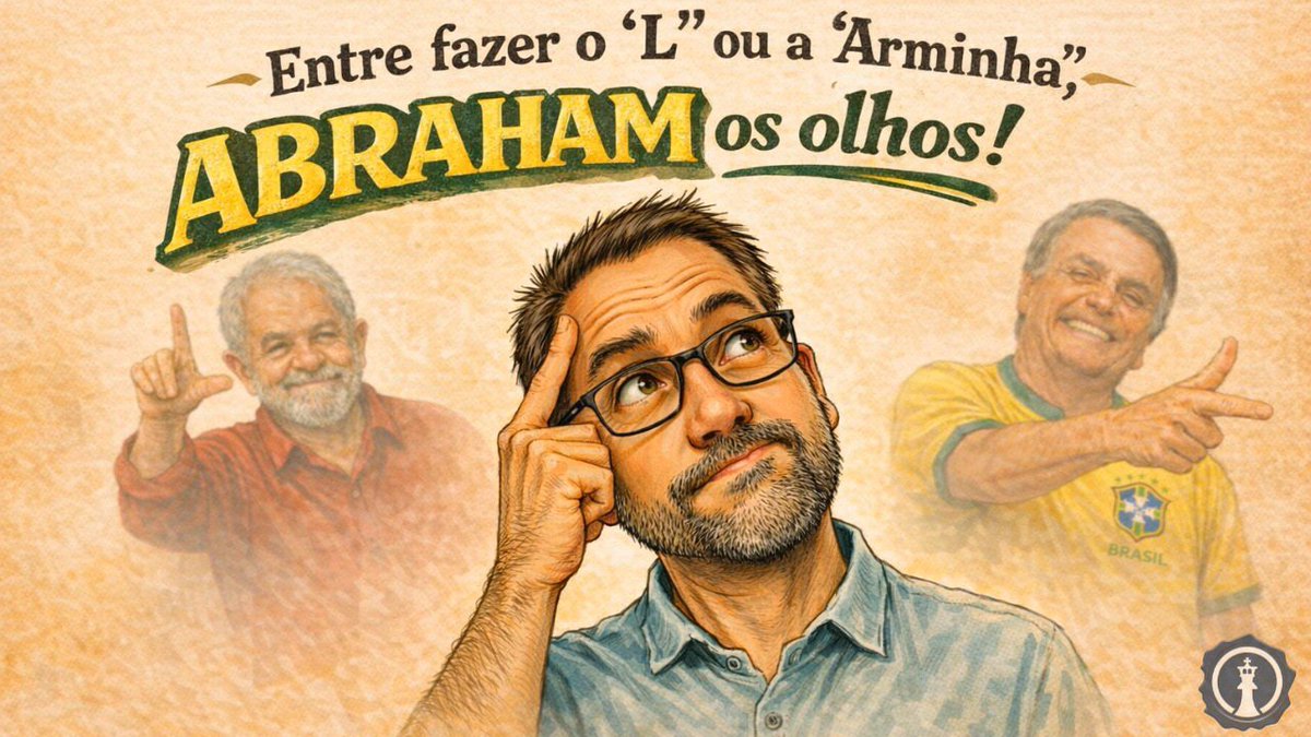 HislaGrillo's tweet photo. Fato é ... #61 Charges do Farol.                       'ABRAHAM os olhos!' Leia o seu, o nosso Substack! @FarolLiber @gusklinglopes https://t.co/ZPWHcCCjsP