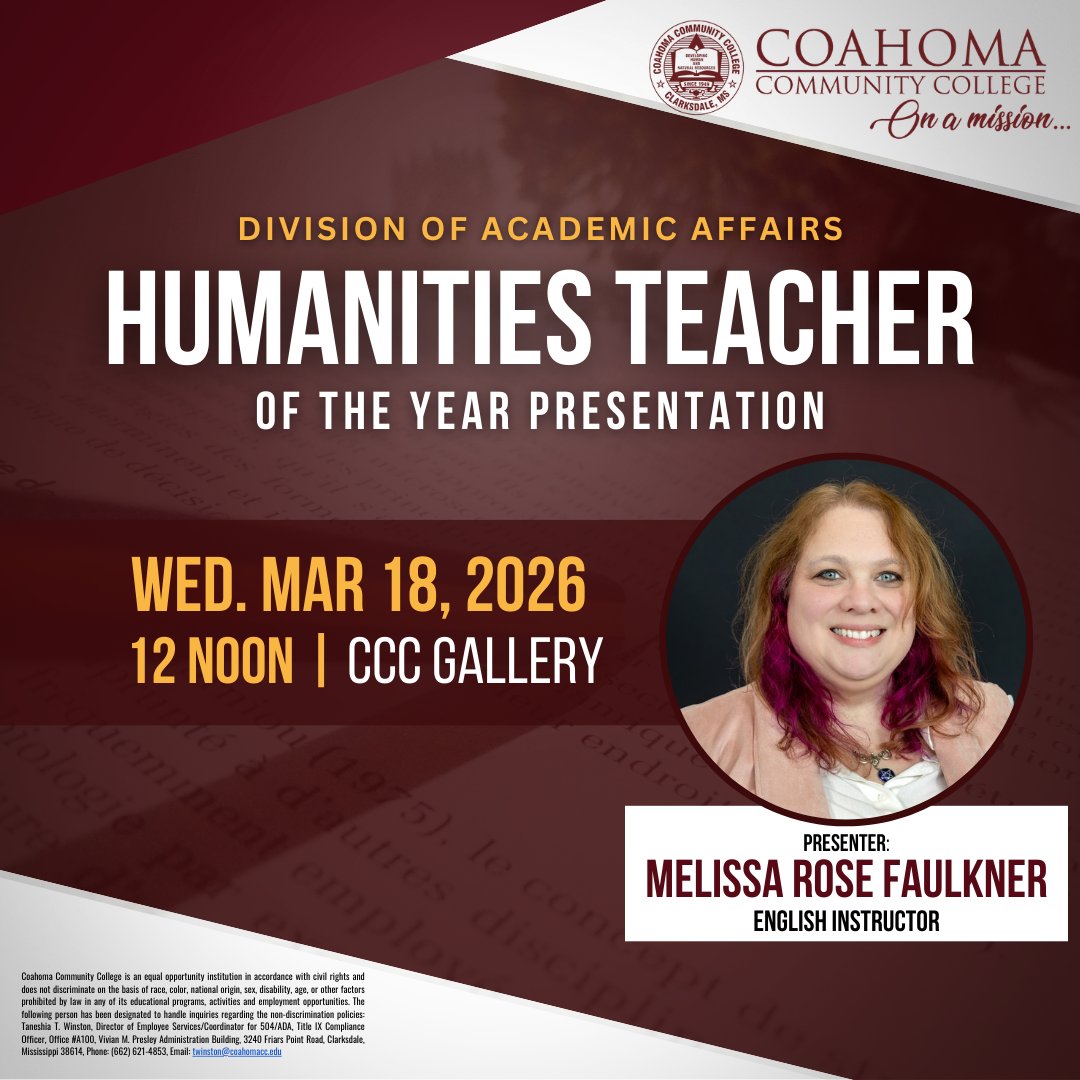 Coahoma Community College tweet media