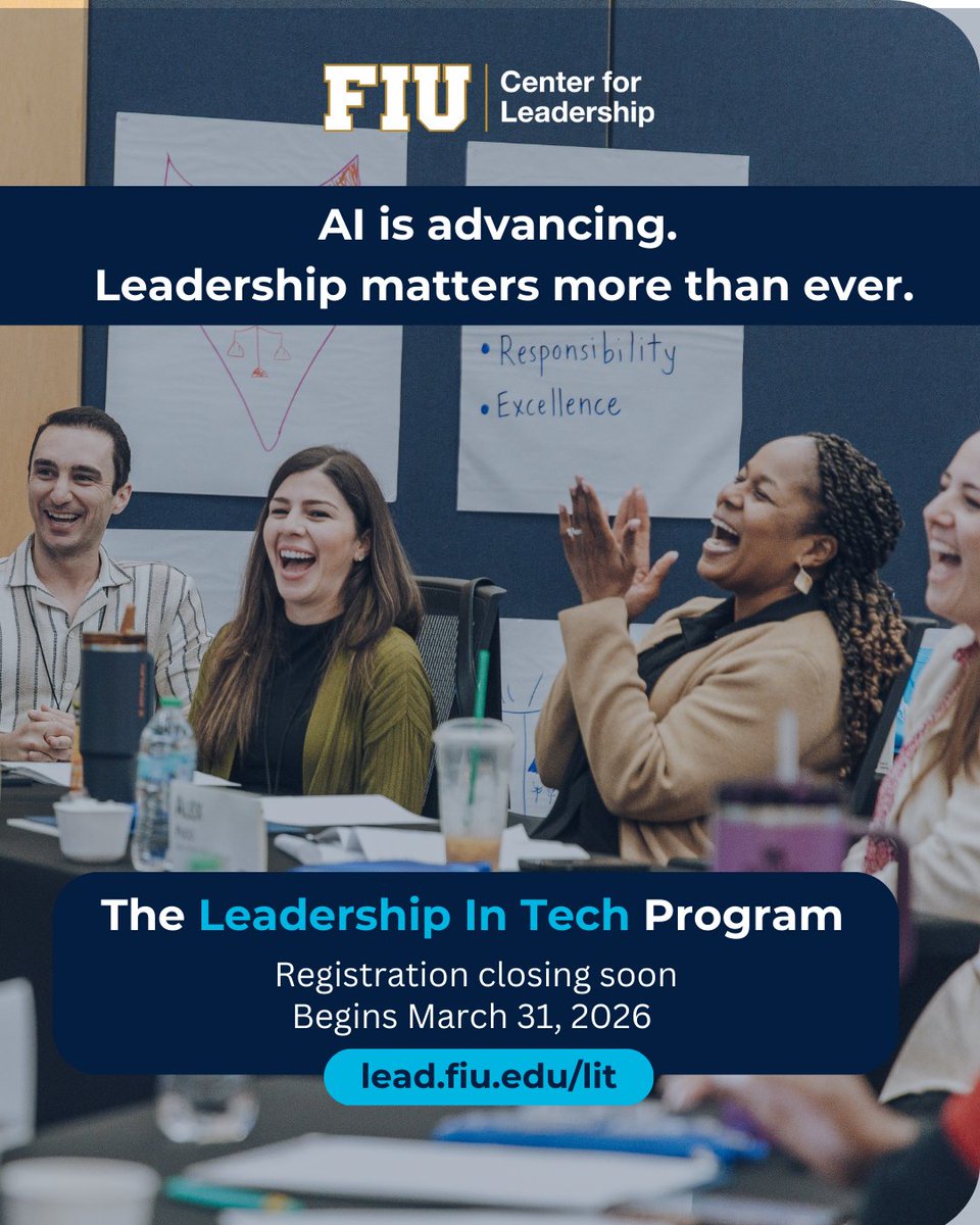 Center For Leadership at FIU tweet media