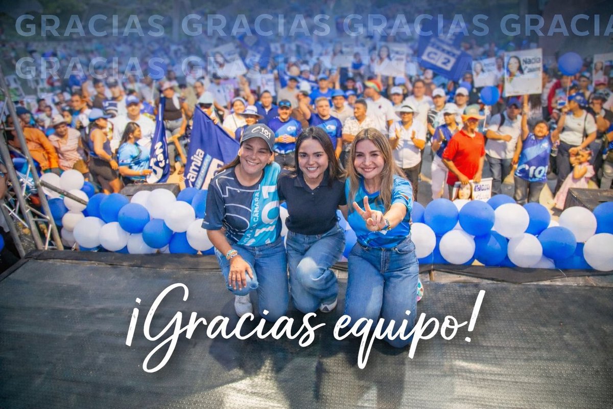¡Gracias equipo!
Gracias a cada persona que creyó en este proyecto y salió a votar.
Mi gente cumplió. 💙