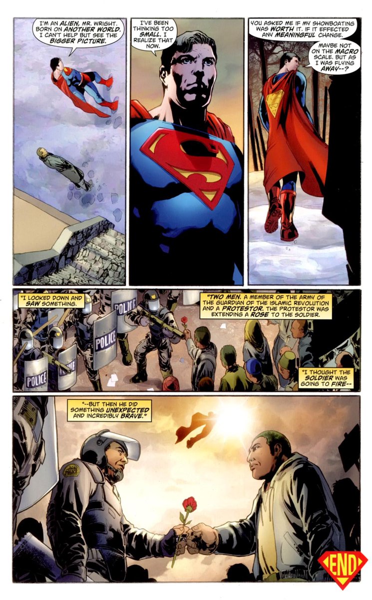 Elchiconormal4's tweet photo. @ApexImperialist @ThunderKidOG Superman Literally renounced his citizenship one time, he wouldn’t support any of them.

0/10 ragebait, nice try btw. https://t.co/5RoEBBvGzo