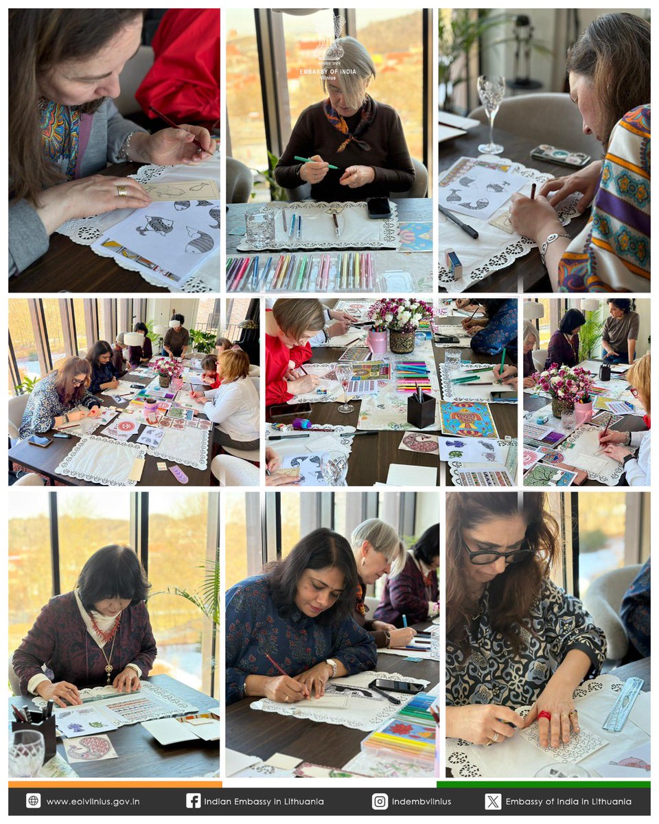 Embassy of India in Lithuania tweet media