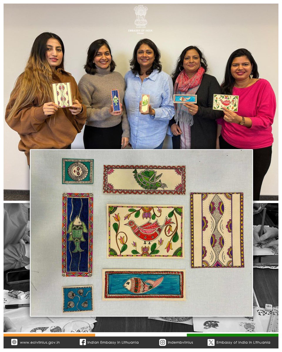 Embassy of India in Lithuania tweet media