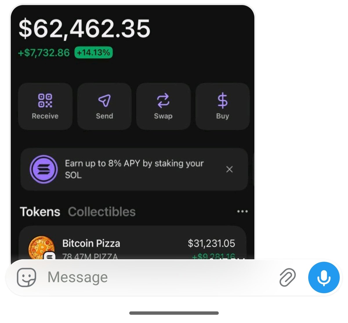 insidermeme1's tweet photo. Time taken 5 days ! #nfa 
Drop your sol address! 
Must join tg and drop ��
#memecoin #btcpizza https://t.co/8sIJVHMycj