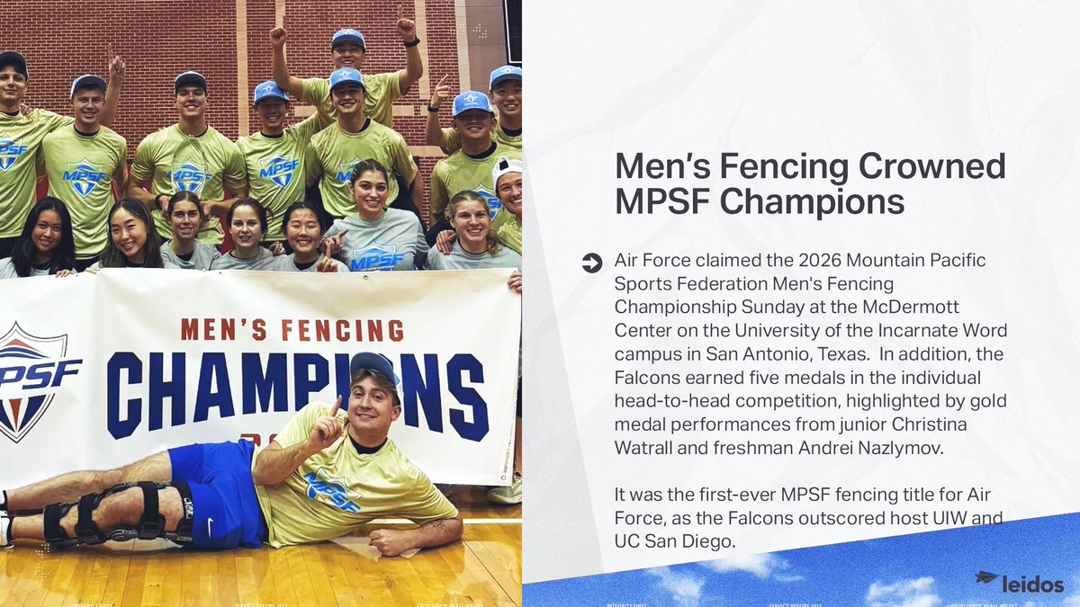 Air Force Falcons tweet media