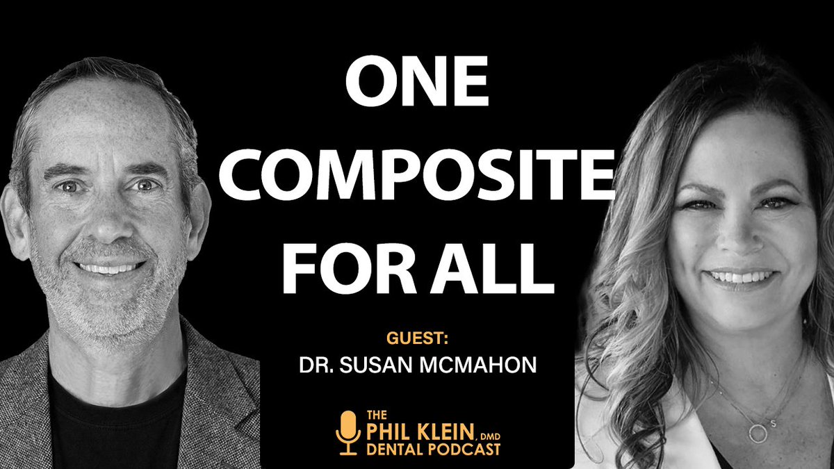 [New Dental Podcast] Released today on The Dr. Phil Klein Podcast Show: "The One-Composite Question: Can a Universal Material Really Do It All?" with Dr. Susan McMahon. Listen here: vivalearning.com/dental-podcast…