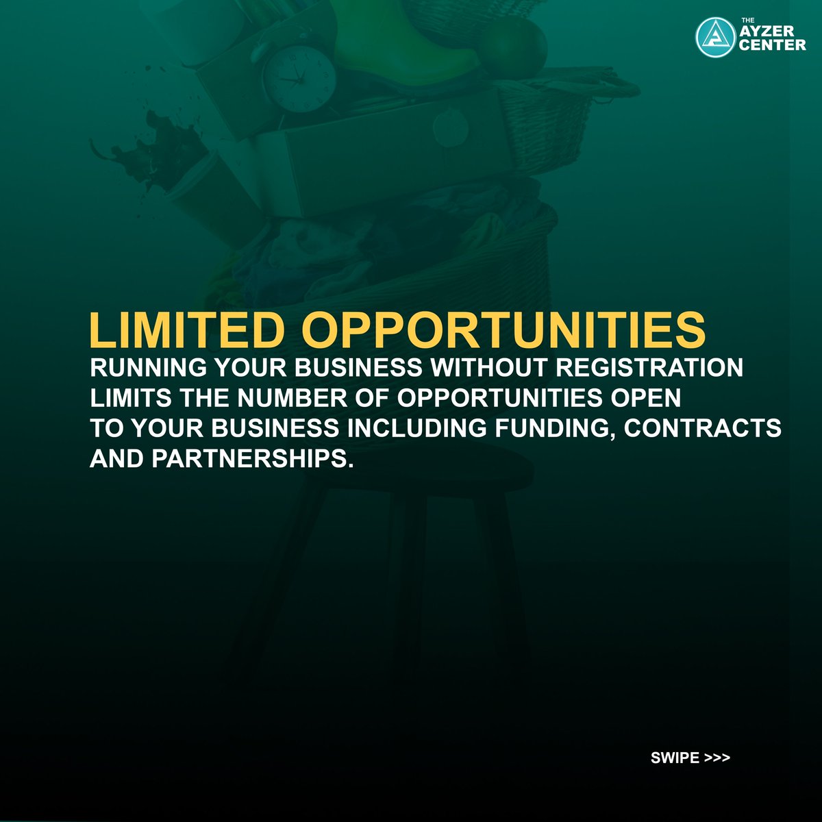 theayzercenter's tweet image. Many businesses struggle not because the idea is bad — but because the structure is weak.

No registration limits opportunities.
No structure scares investors.
And growth without structure eventually creates chaos.
#theayzercenter #businestips #structure
