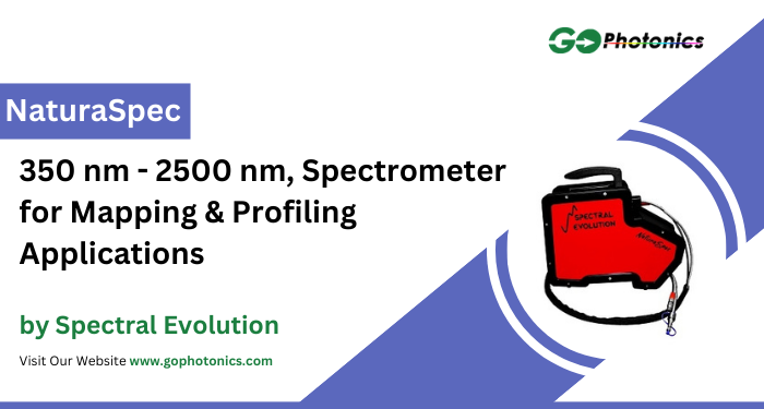 gophotonics's tweet photo. The NaturaSpec from Spectral Evolution is a Spectrometer with a spectral range of 350 - 2500 nm.
Click here to Download the Datasheet https://t.co/kJt19DGnct
#SpectralEvolution #spectrometer #spectral #range #mapping #profiling #Featured #Products #photonics #INDUSTRY #Insights https://t.co/XRPjpdXhmv