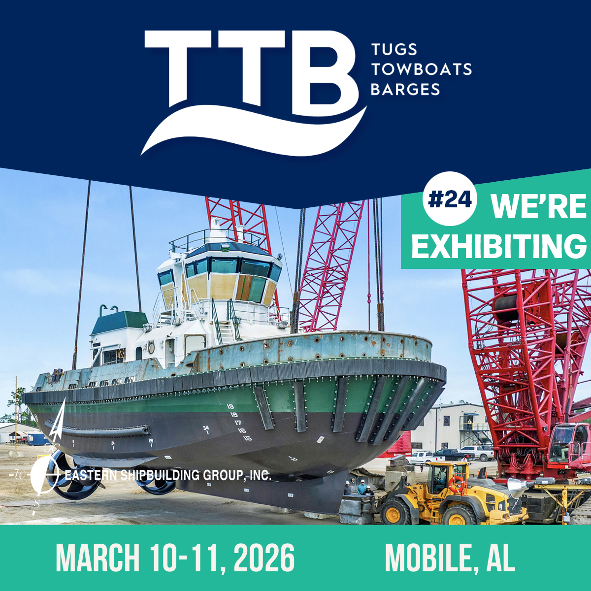 Eastern Shipbuilding Group tweet media