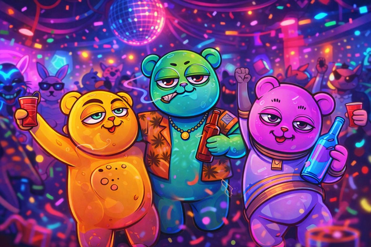 🚨 GUMMIEZ GIVEAWAY - 10 Secured Free Mint Spots🧸

To celebrate incoming drop we’re giving away **10 free Gummiez mint spots** to a random 10 winners!

How to enter: 
1. Like + Retweet this post 
2. Follow <a href="/Every_TimeHigh/">Every Time High</a>
3. Tag 2 frens

Winners announced in 48 hours (March 11)