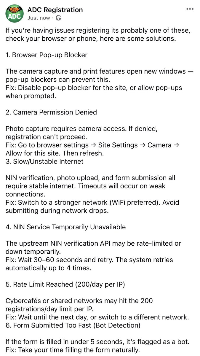 ADC REGISTRATION tweet media
